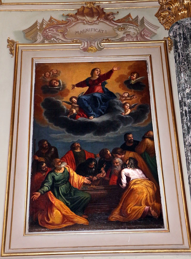 Maria in gloria - Sant'Alessandro della Croce, Bergamo, Jacopo da Ponte, detto Bassano